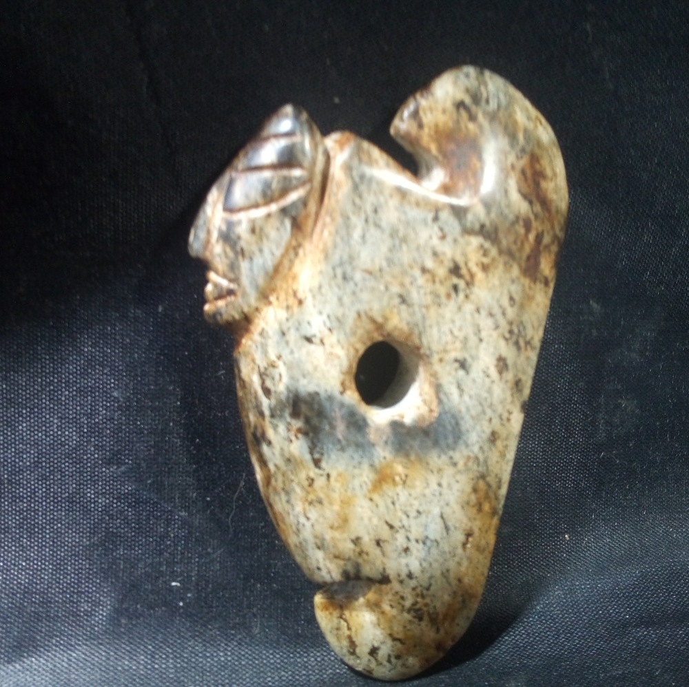 Stone jewelry tribal Chinese Japanese